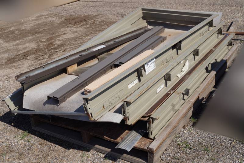lot 5286 image: Lot of 3 Commercial Metal Door Frames - see pics for measurements