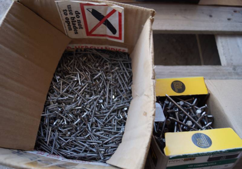 lot 5354 image: Lot of 2 boxes of Specialty Nails - see photos for info