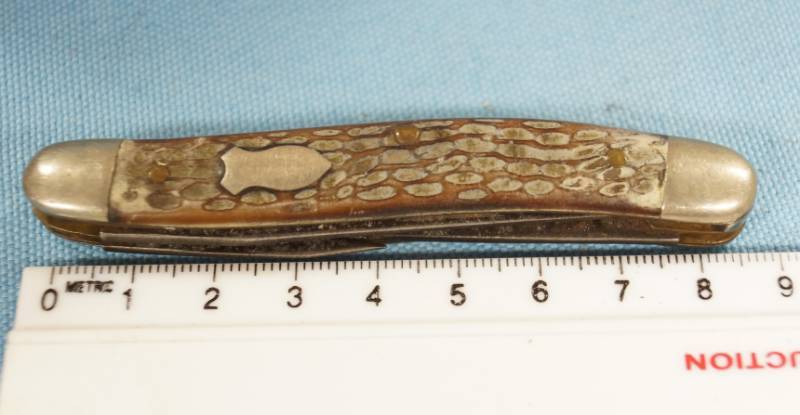 lot 6349 image: 3 Blade Pocket Knife