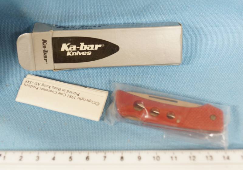 lot 6360 image: Ka-Bar Pocket Knife NIB