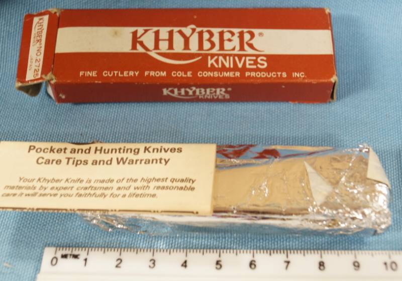 lot 6362 image: Khyber Pocket Knife wBox