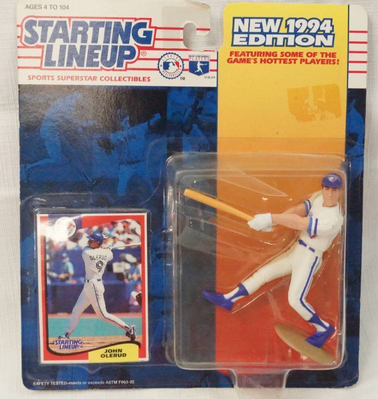 lot 5514 image: John Olerud Baseball 1994 Starting Lineup w Card