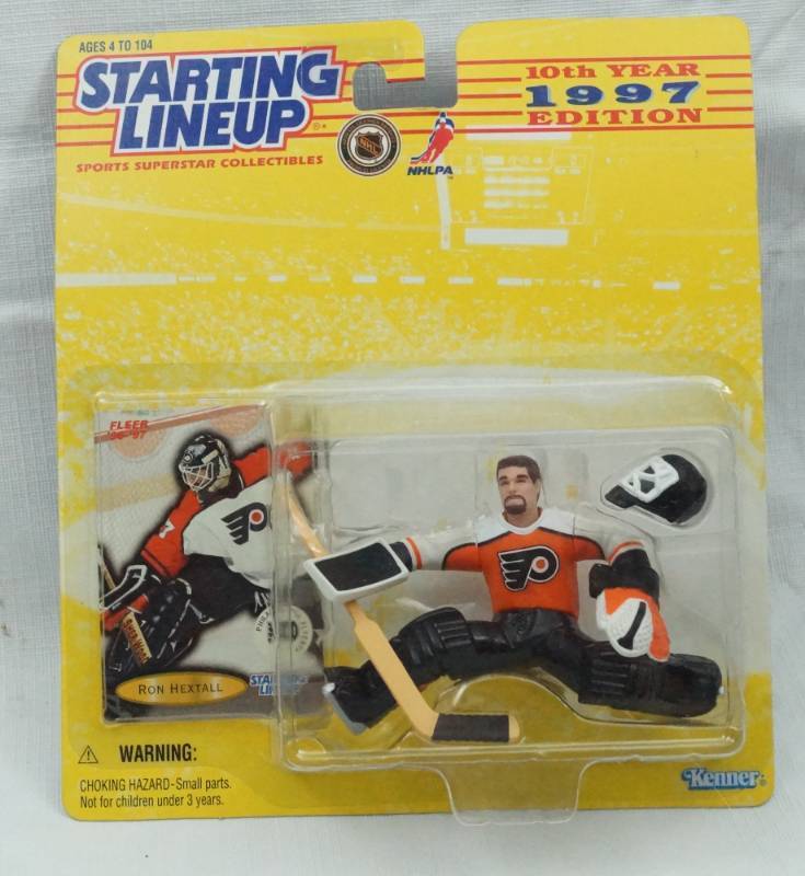 lot 5520 image: 1997 Ron Hextall NHL Starting Lineup Figure