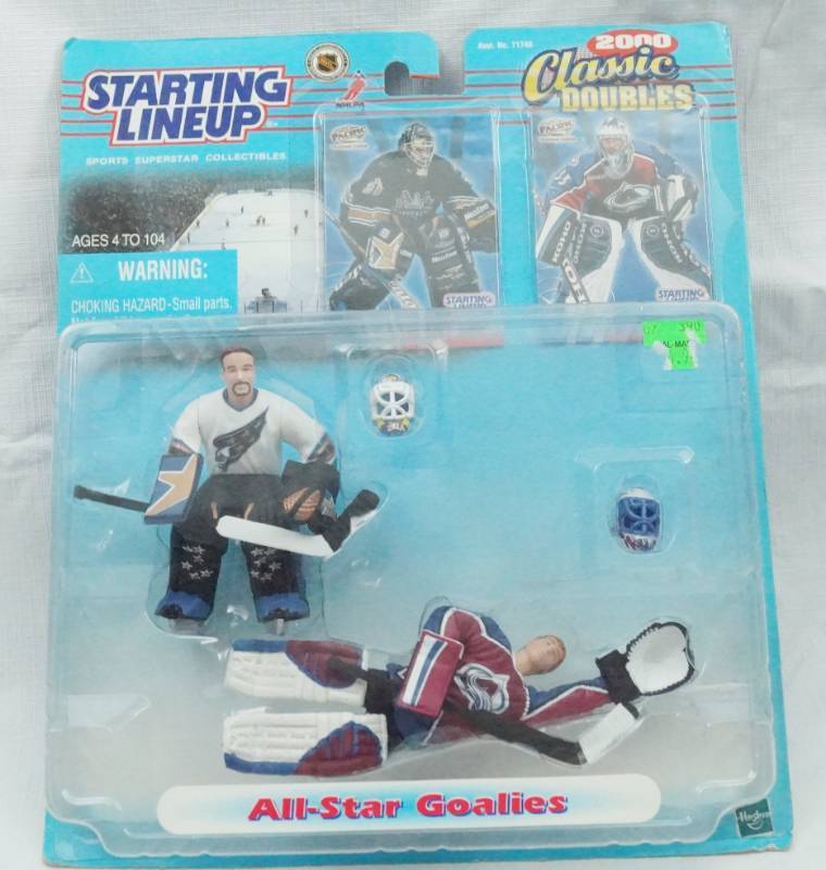 lot 5539 image: All-Star Goalies NHL Starting Lineup Action Figure