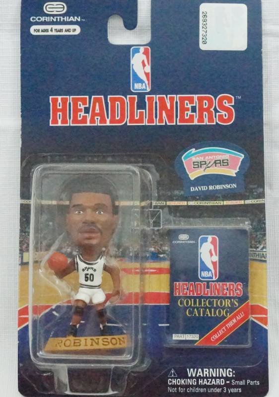 lot 5639 image: David Robinson - Headliners -  Spurs NBA