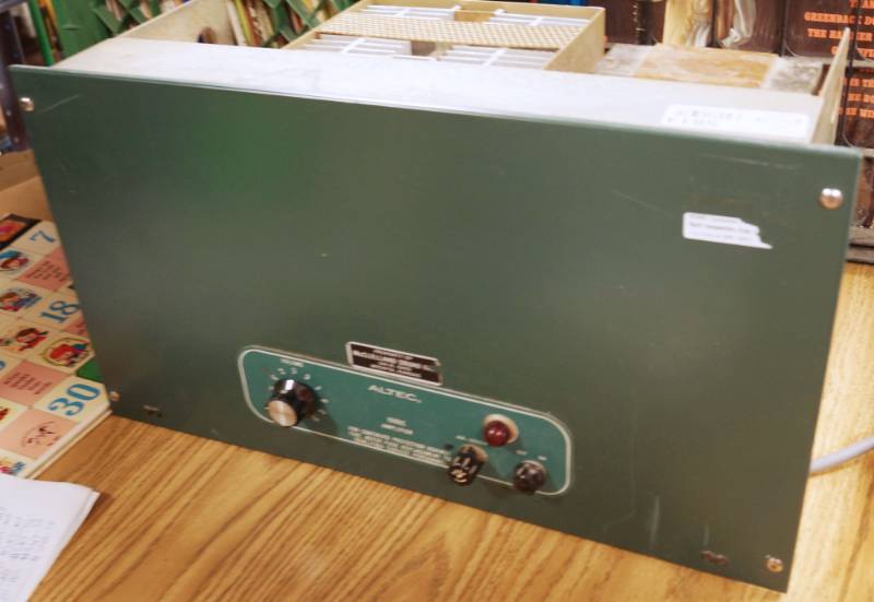 lot 5814 image: Altec Sound Products 200 Watt Amp - M# 1590C