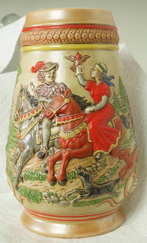 lot 1090 image: Ceramarte Beer Stein - Made in Brazil