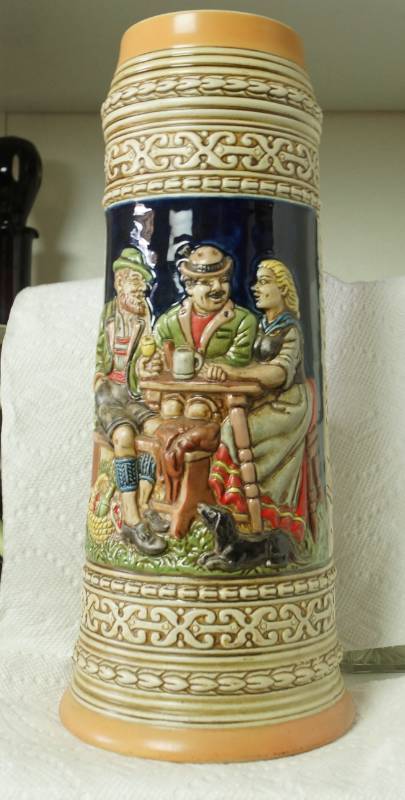 lot 1078 image: Ceramarte Beer Stein - Made in Brazil