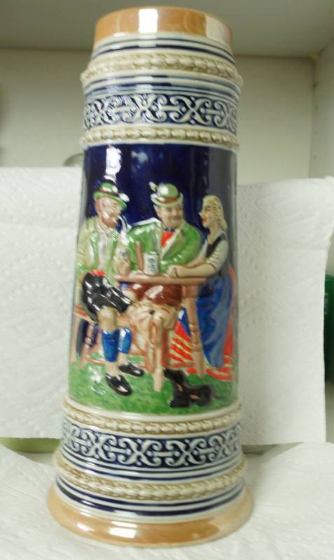 lot 1077 image: Ceramarte Beer Stein - Made in Brazil - SENIOR