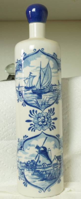 lot 1062 image: Bottle - Ceramarte - Made in Brazil - Ships and Dutch Windmill