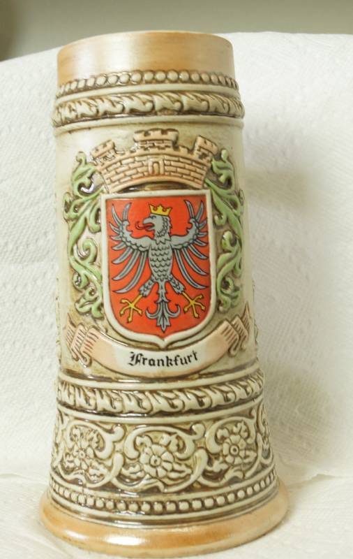 lot 1061 image: Ceramarte Beer Stein - Made in Brazil - Rio Negrinho - FRANKFURT