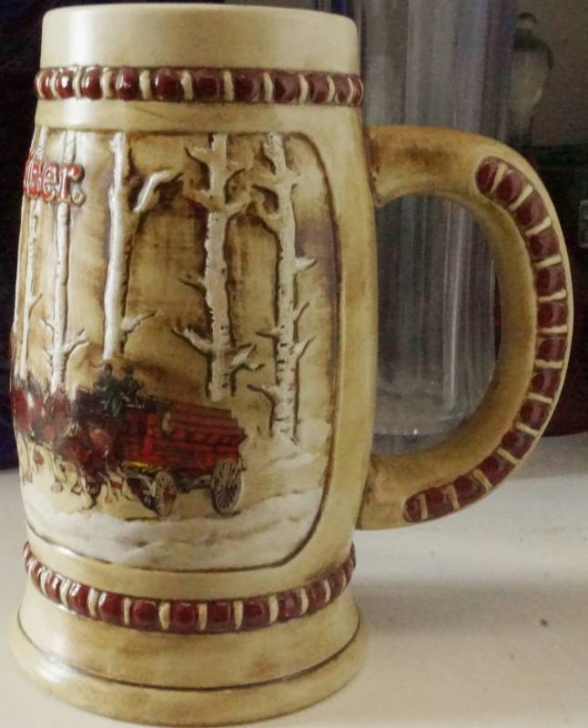 lot 1507 image: Budweiser Clydesdales Collectable Mug