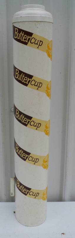 lot 5974 image: Vintage Buttercup Cone Dispenser