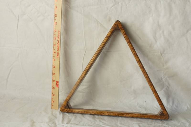 lot 1041 image: Imperial Wooden 8-Ball Billiard Triangle