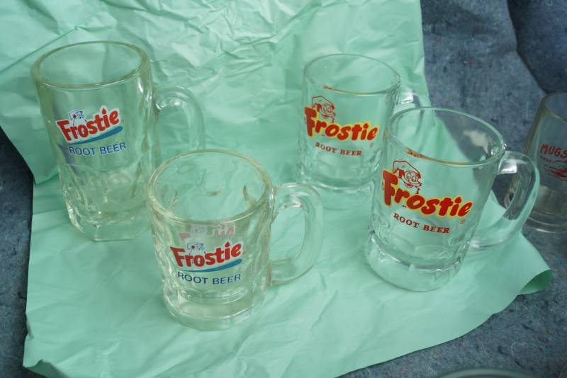 lot 1215 image: Collection of FROSTIE Root Beer Mugs