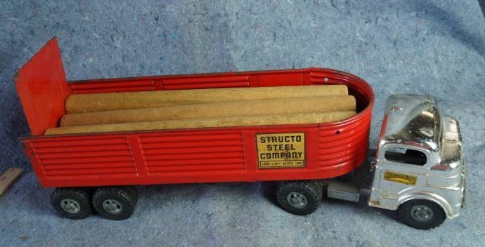 lot 1231 image: Structo Log Truck - Vintage