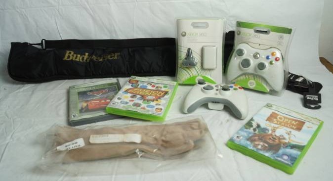 lot 1696 image: X Box 360 - Lot of Gaming Items and More - Have Hours of Fun All Games Perfect Condition