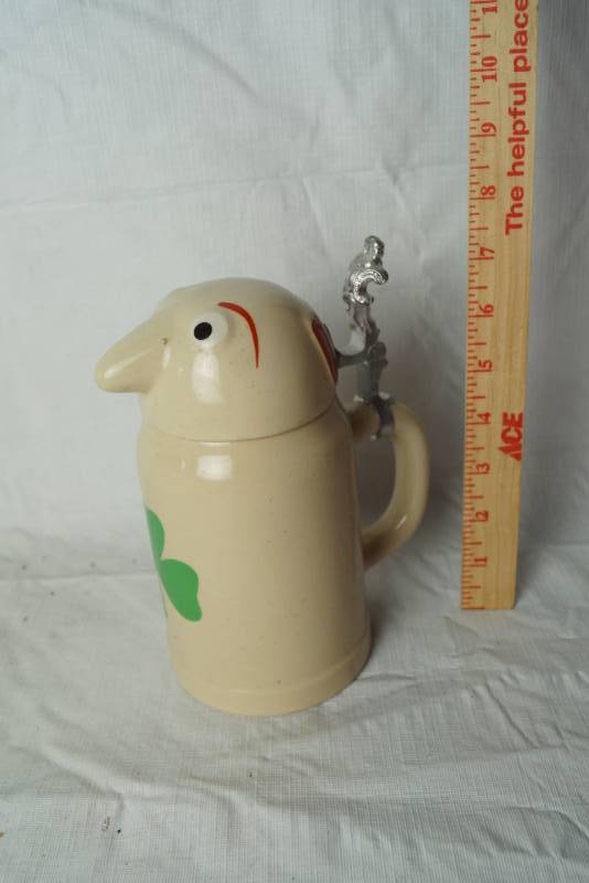 lot 1705 image: Vintage German Man Beer Stein