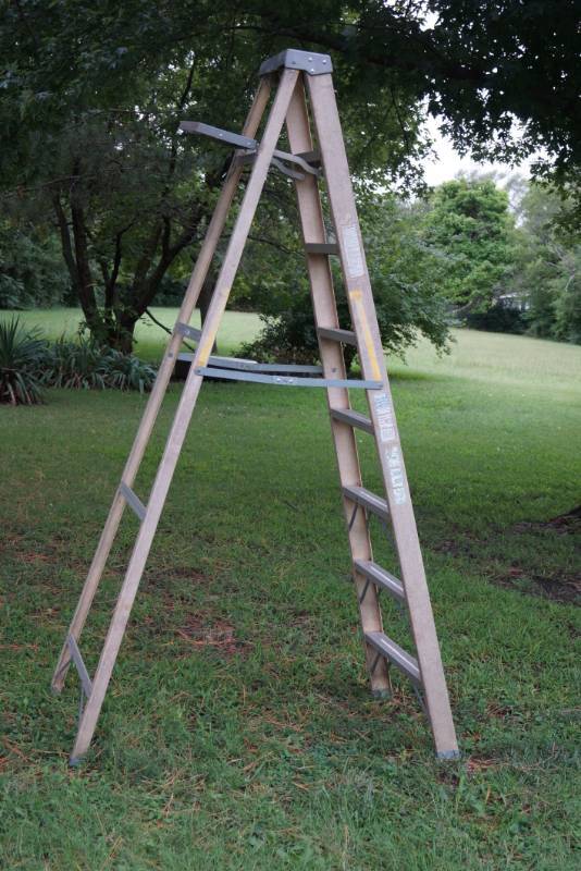 lot 1786 image: Folding Keller Ladder