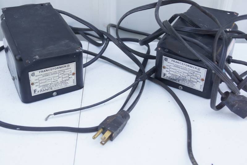 lot 5951 image: Franceformer - Indoor Gaseous Tube Transformer