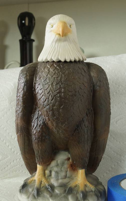 lot 5981 image: Anheuser-Busch BUDWEISER Eagle Character Stein - Ceramarte 07905 - 1997 - NICE