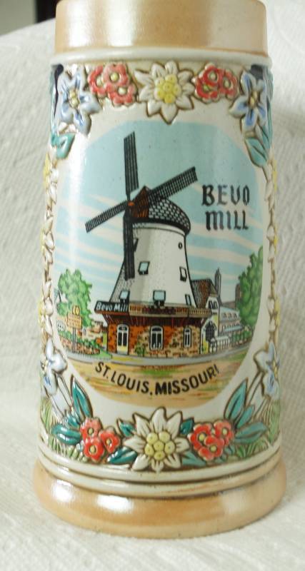 lot 5991 image: Ceremarte Dutch WINDMILL Stein, St. Louis, MO - BEVO MILL
