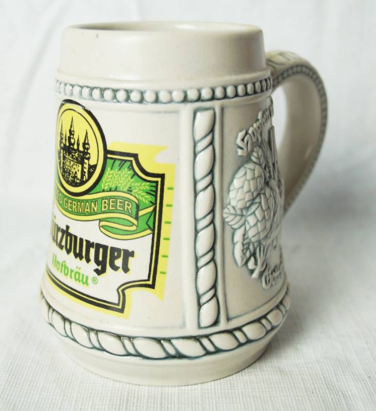 lot 1385 image: Wurzburger Hofbrau Mug Stein - Ceramarte - Nice