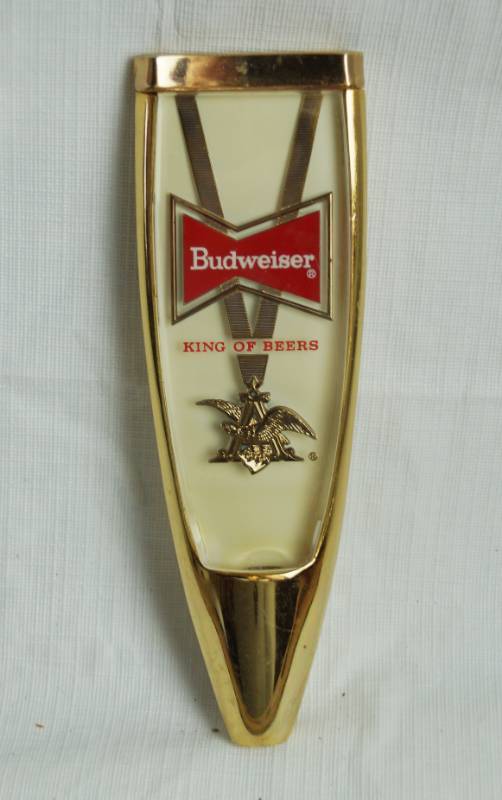 lot 1660 image: VINTAGE BUD LIGHT Beer Keg Tap Handle - VERY NICE RETRO