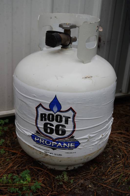 lot 1022 image: Route 66 Propane Cylinder - FULL