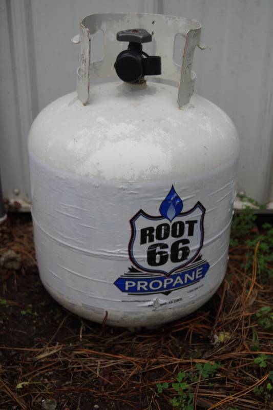 lot 1021 image: Route 66 Propane Cylinder - FULL