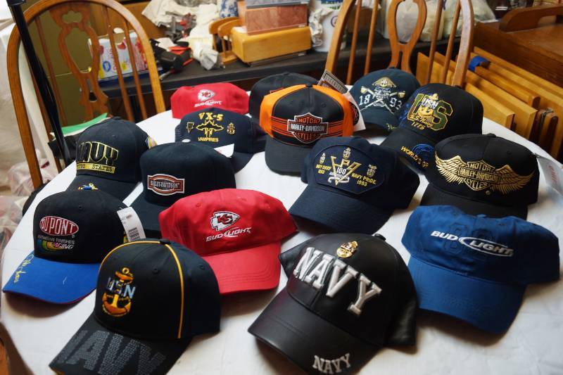 lot 1878 image: Lot of Misc. Ball Caps