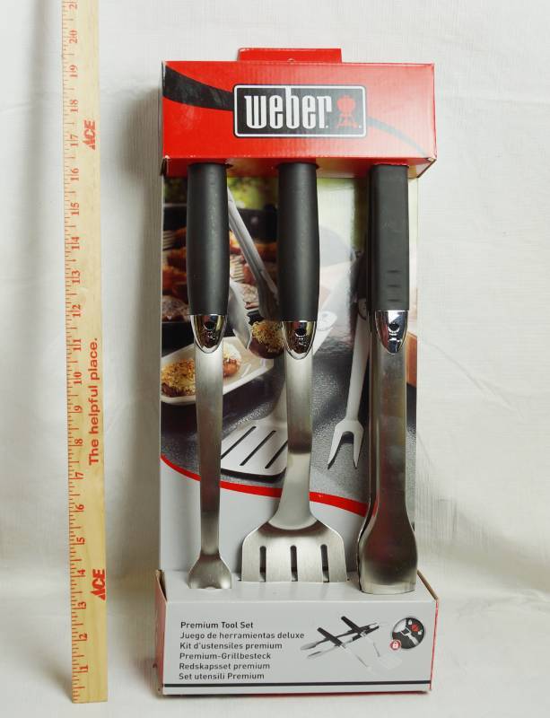 lot 2003 image: Weber Grill Utensil Set - BRAND NEW