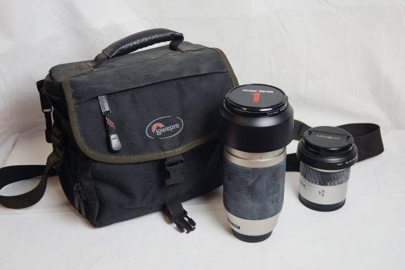 lot 2007 image: Lot of Camera Lenses - see pics for details