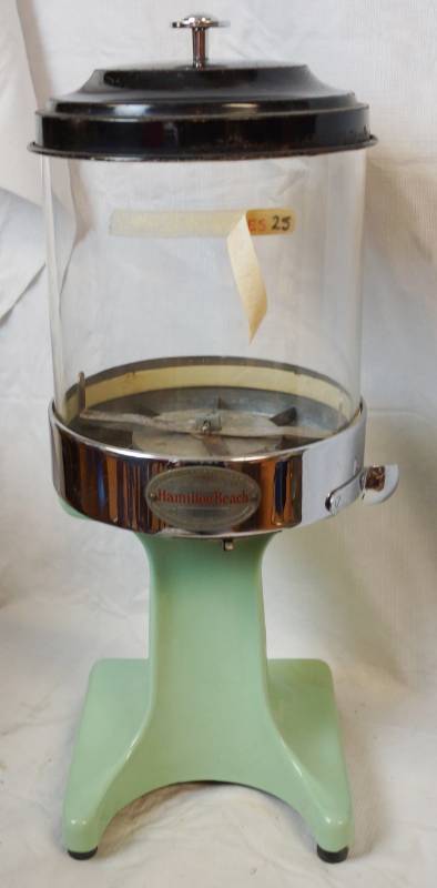 lot 1884 image: Vintage Hamilton Beach Malted Milk Dispenser - Travel Back in Time to your local drug store ice cream shop