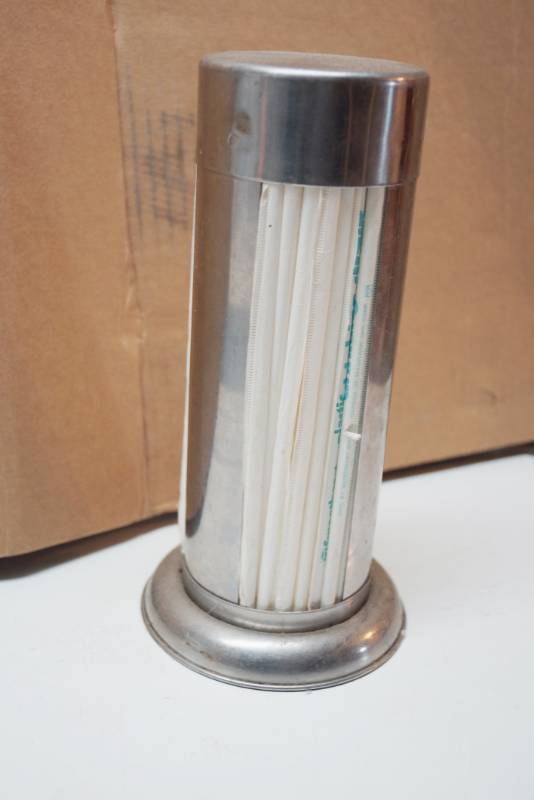 lot 2053 image: Soda Shop Straw Dispenser