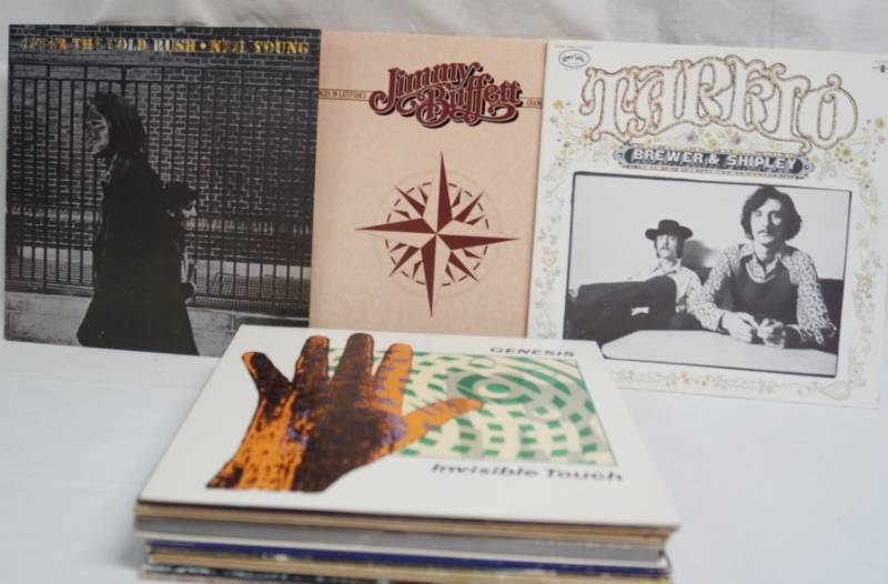 lot 2071 image: Huge Lot of Various Vinyl Albums- See Photos for Titles