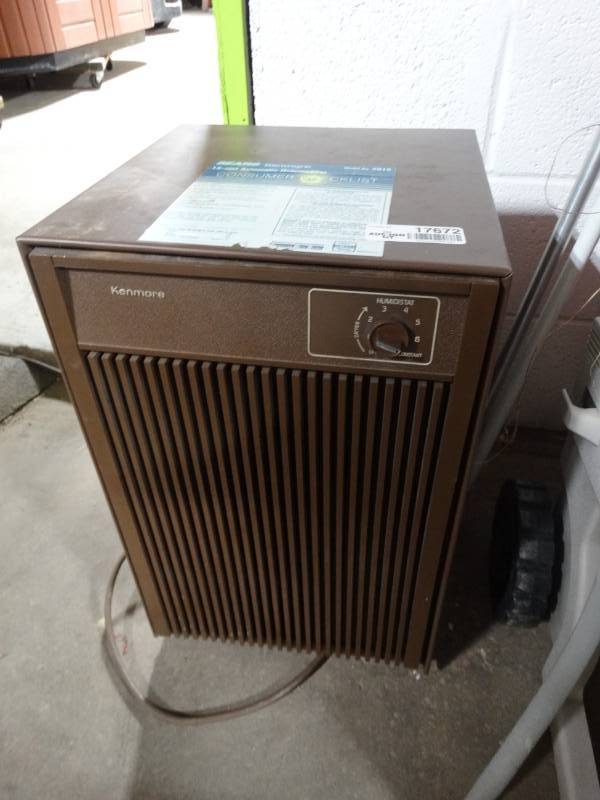 lot 17672 image: Kenmore dehumidifier.