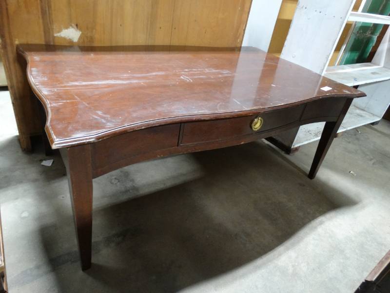 lot 17781 image: Harden wooden coffee table w1 drawer.