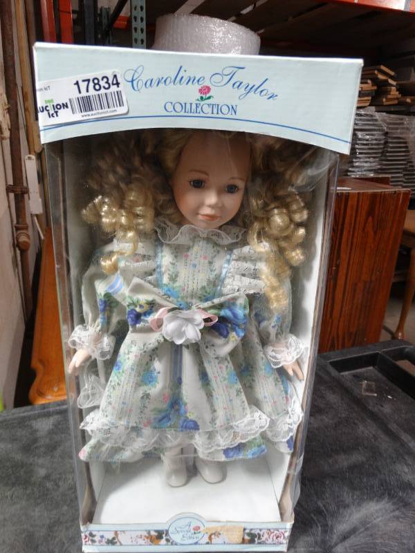 lot 17834 image: Caroline taylor special edition collection doll.