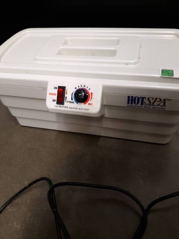 lot 1128 image: HotSpa Paraffin Wax Heater