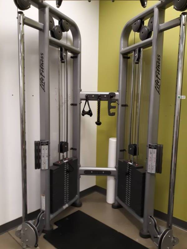 lot 2008 image: LIFE FITNESS CMDAP CABLE MOTION DAP DUAL ADJUSTABLE PULLEY SIGNATURE SERIES