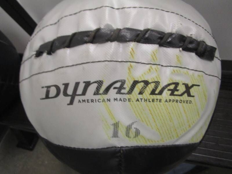 lot 2021 image: Dynamax 16lb Medicine Ball