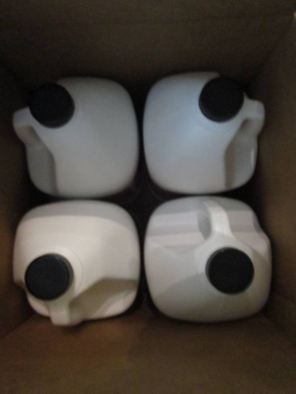lot 1074 image: Case of Wild Cherry Shampoo 4 Gal Jugs
