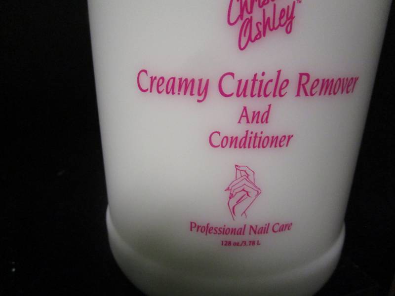 lot 1084 image: Christine Ashley Creamy Cuticle Remover & Conditioner - 4 Gallon Jugs Lot