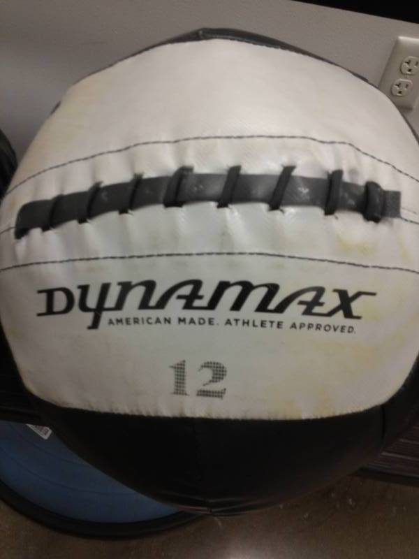 lot 2020 image: Dynamax 12lb Medicine Ball