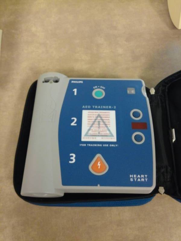 lot 3056 image: Philips Heart Start AED Trainer 2