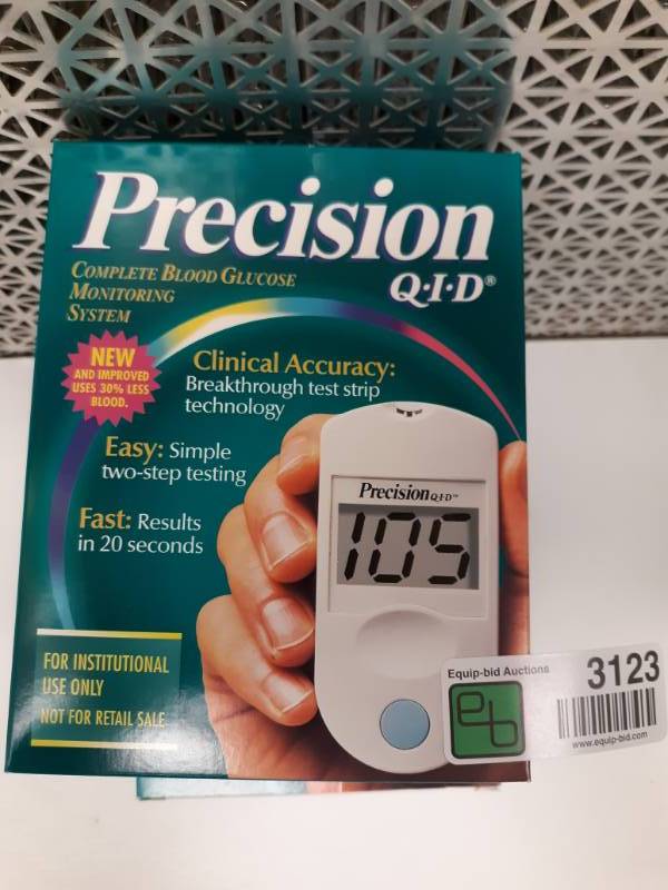lot 3127 image: MediSense Precision QID Blood Glucose Monitoring Systems Lot