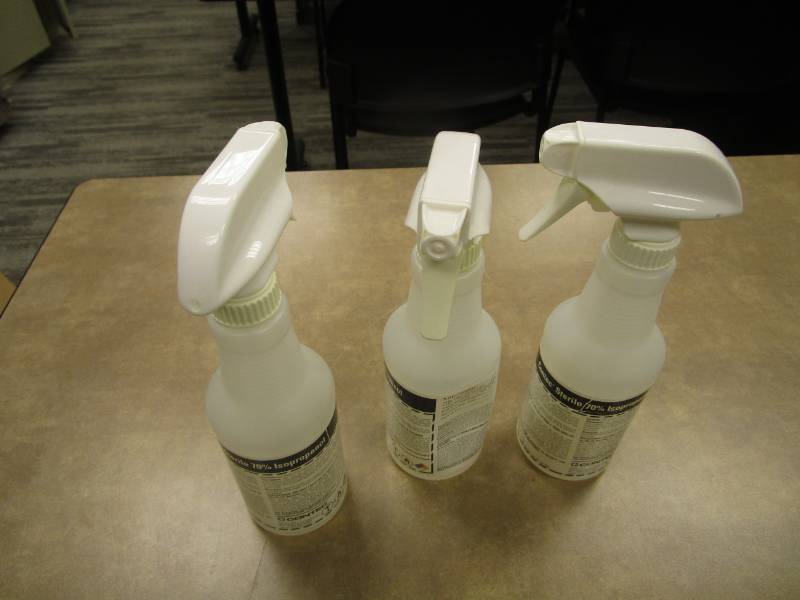 lot 3142 image: Three Spray Bottles