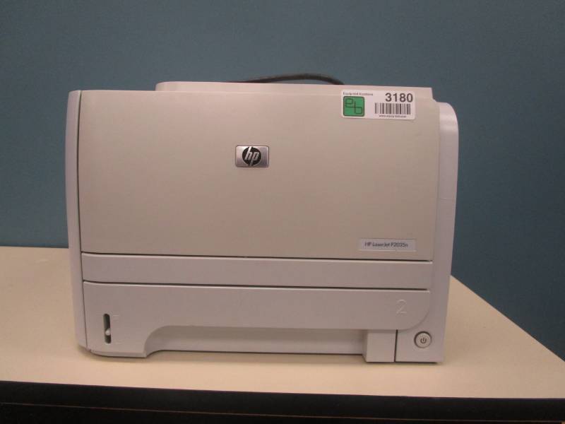 lot 3180 image: HP CE462A Printer P2035N Monochrome  MSRP $565.85
