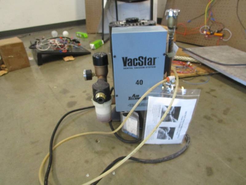 lot 2722 image: Vac Star Dental Vacuum System